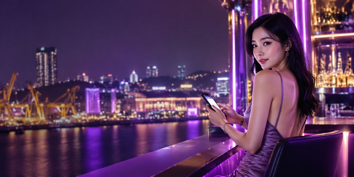 Màn đêm Vũng Tàu rực ánh neon, người dùng đặt cược thể thao trên điện thoại